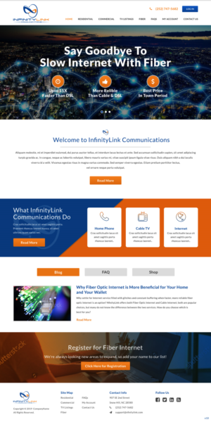 Web-Design von pb für Infinity Network Services, Inc. | Design: #21030493