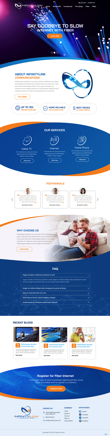 Web-Design von pb für Infinity Network Services, Inc. | Design: #21030495