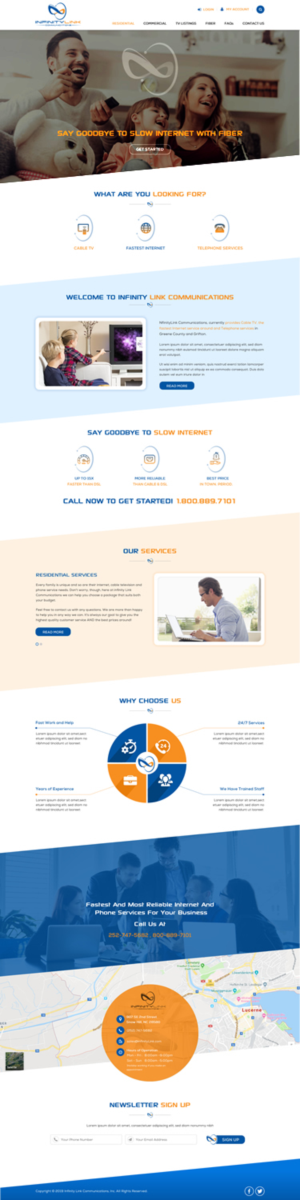 InfinityLink New Website | Web Design by Sbss