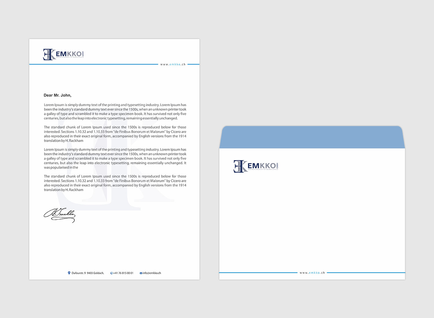 Stationery Design by Infinitive Technology for this project | Design #21042985