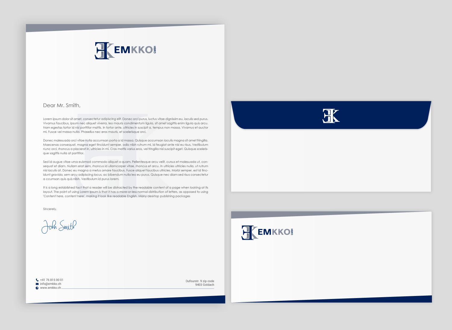 Stationery Design by chandrayaan.creative for this project | Design #21033554