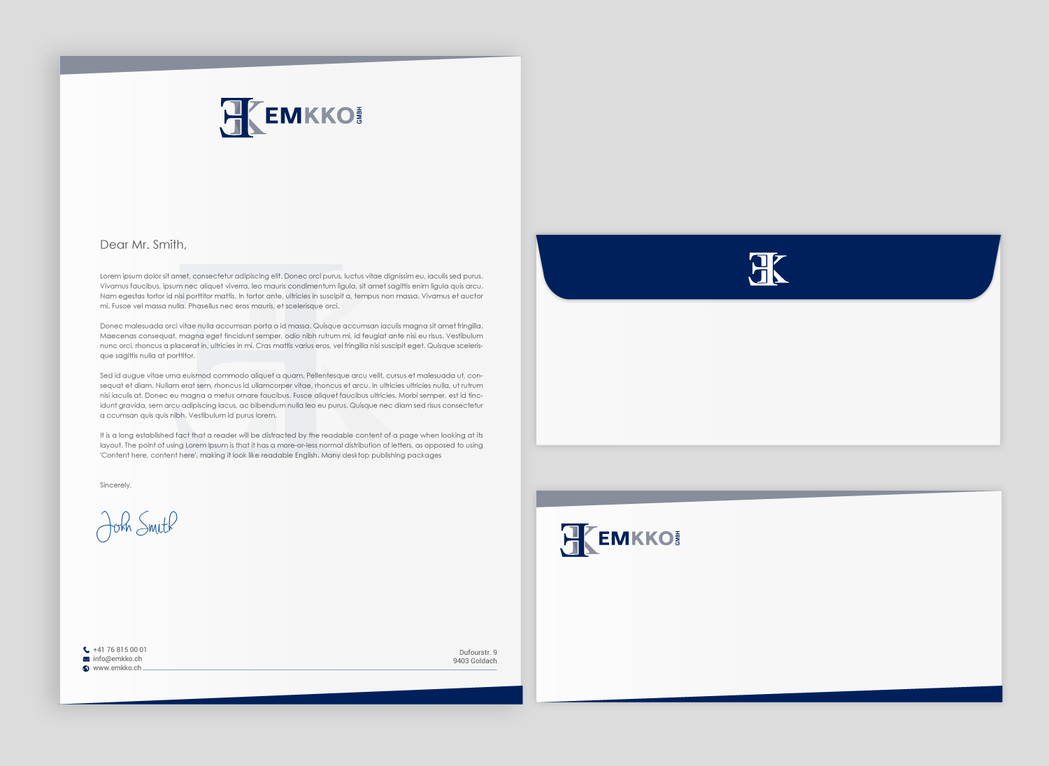 Stationery Design by chandrayaan.creative for this project | Design #21034170