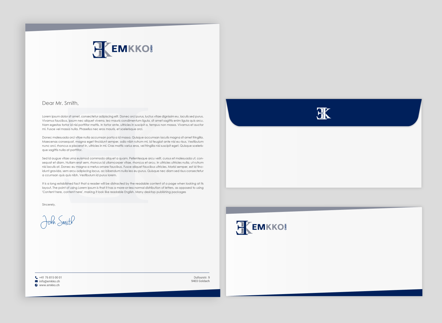 Stationery Design by chandrayaan.creative for this project | Design #21043203