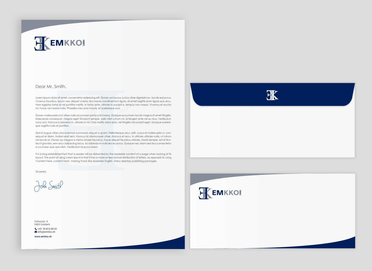 Stationery Design by chandrayaan.creative for this project | Design #21043208