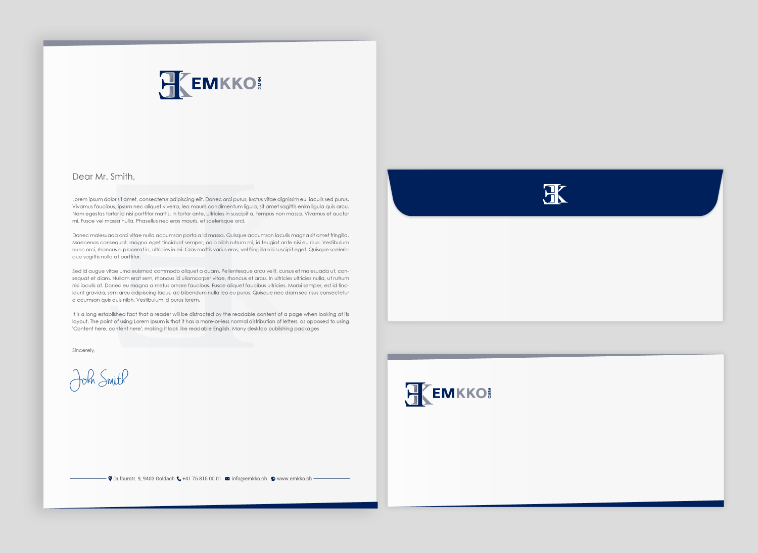 Stationery Design by chandrayaan.creative for this project | Design #21043212