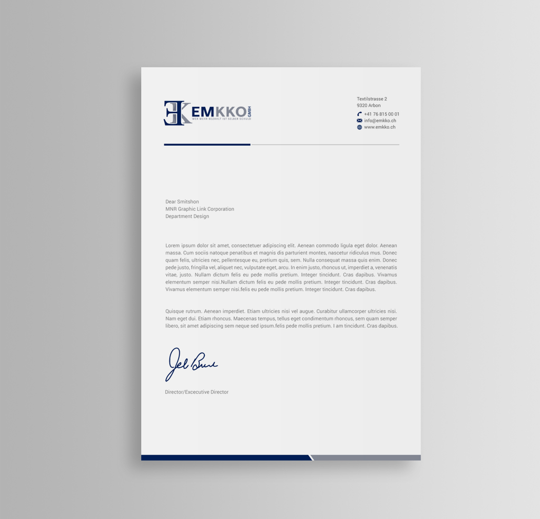 Stationery Design by mdreyad for this project | Design #21026763