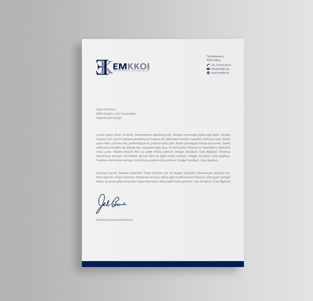 Stationery Design by mdreyad for this project | Design #21026787