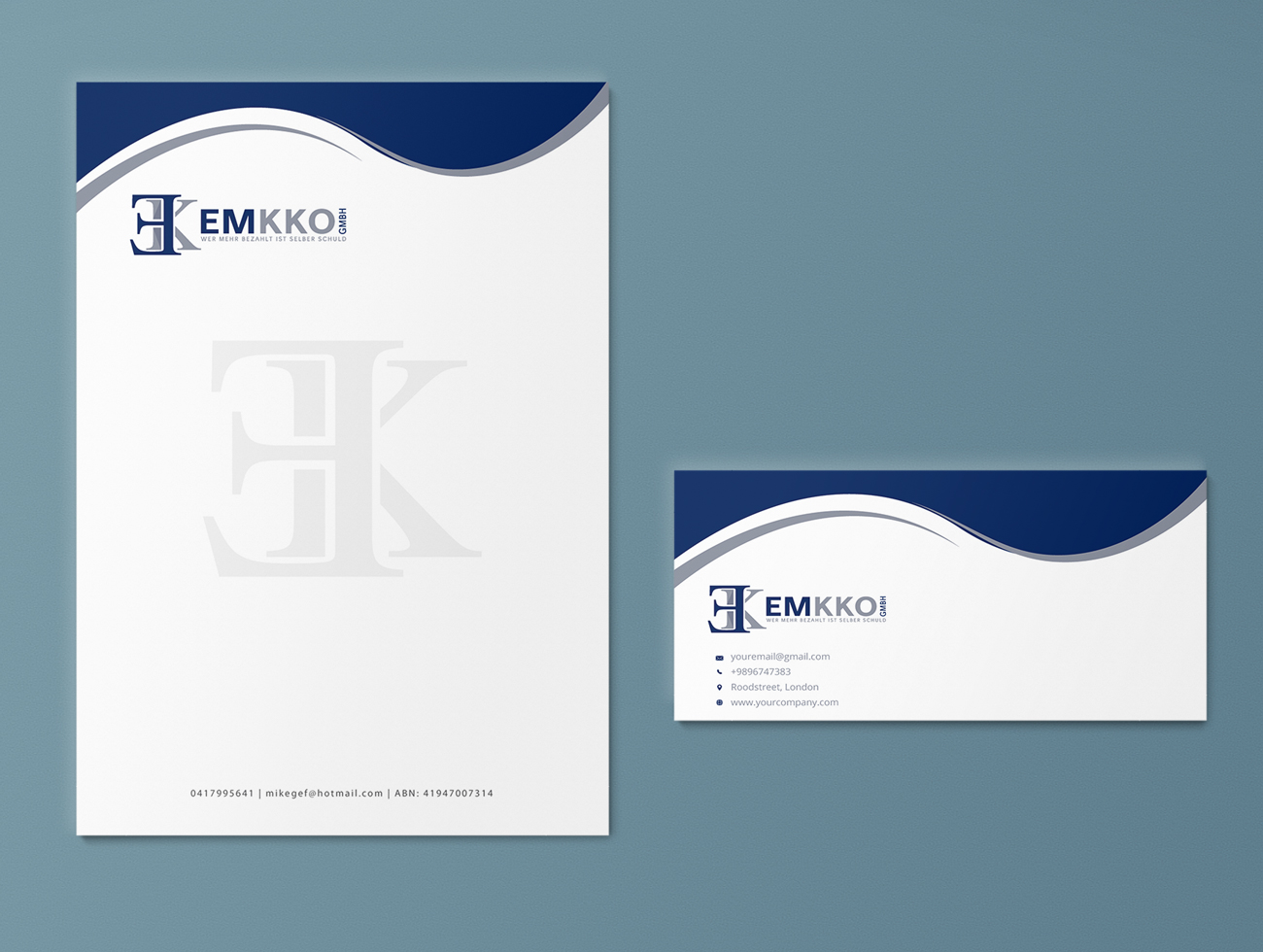 Stationery Design by pd graphic 2 for this project | Design #21021592