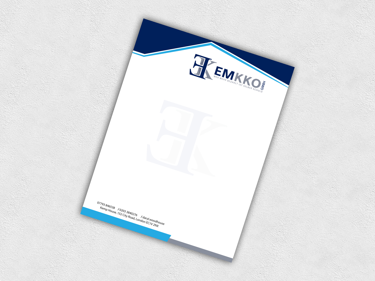 Stationery Design by pd graphic 2 for this project | Design #21027276