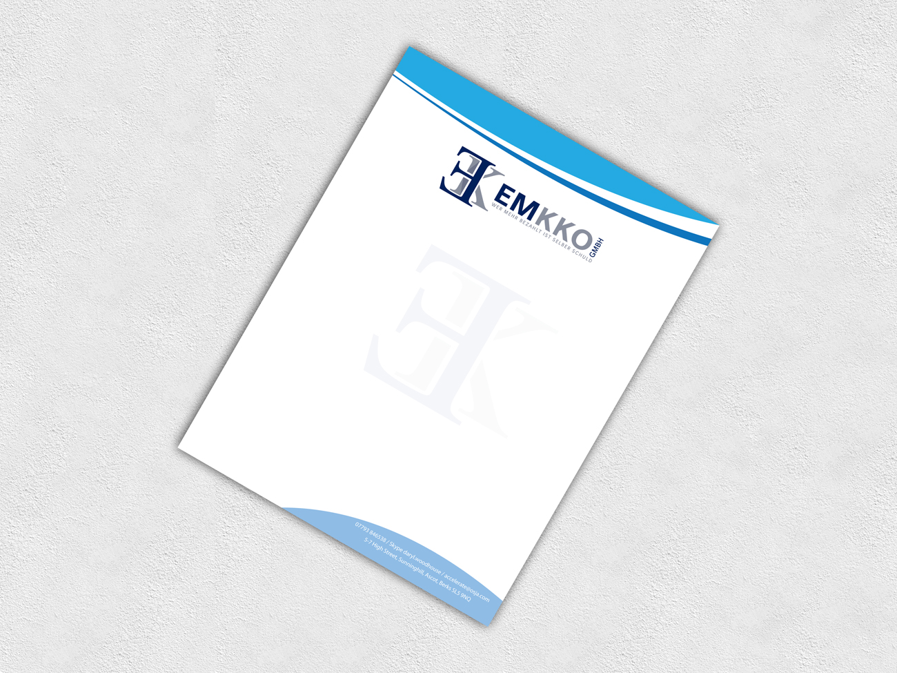 Stationery Design by pd graphic 2 for this project | Design #21027277