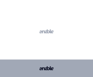 Enable | Logo Design by Vetroff