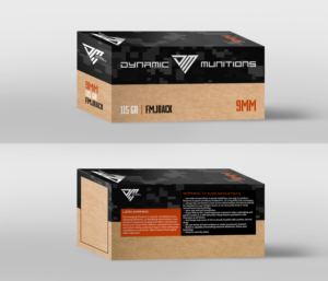 Dynamic Munitions Ammunition Packaging design | Verpackungs-Design von Victor_pro