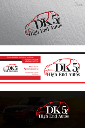 DK5 High End Autos | Logo Design by Dot Design 3