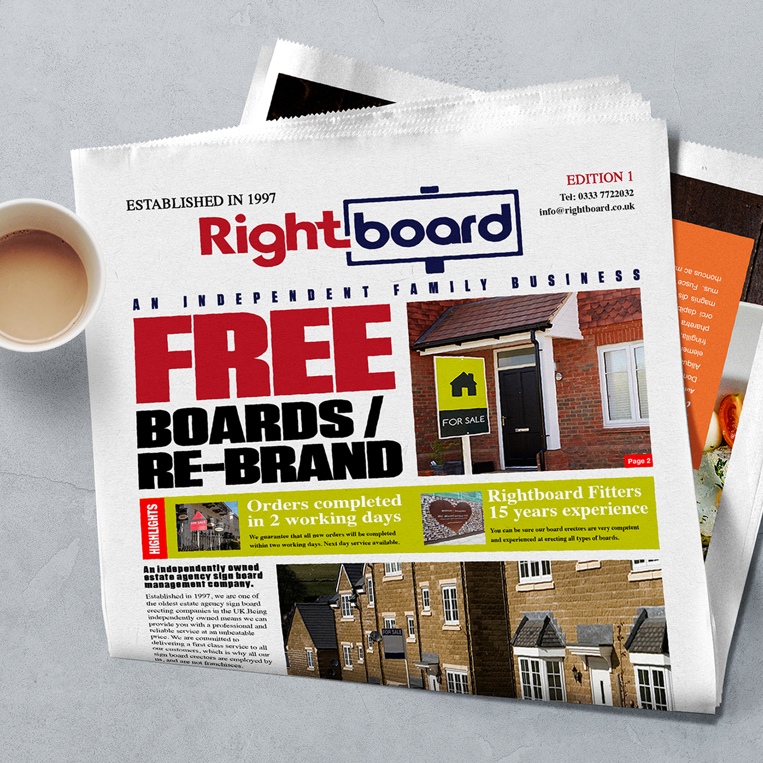 Design de Flyer par see why pour Rightboard | Design #21029418