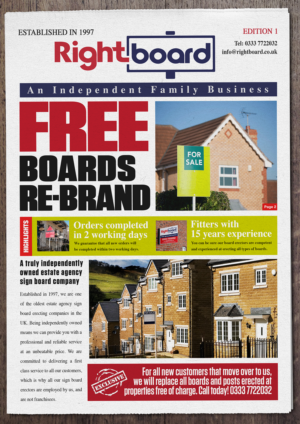 Flyer/email in the style of the front page of a newspaper | Flyer-Design von see why