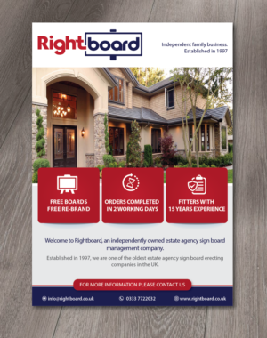 Flyer Design by alex989 for Rightboard | Design: #21028477