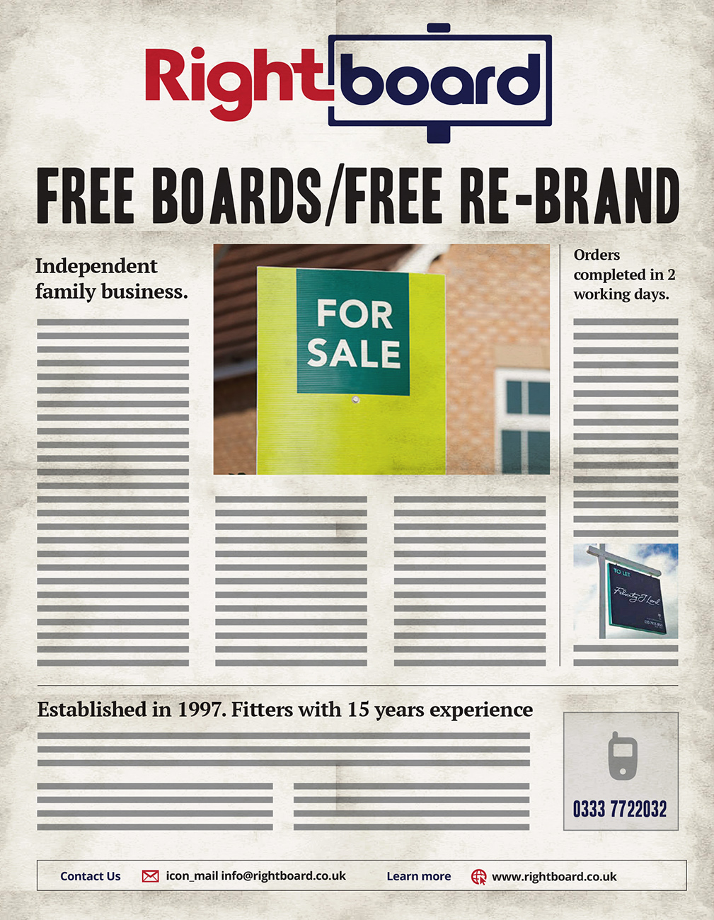 Flyer Design by MNM for Rightboard | Design #21027555