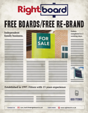 Flyer Design by MNM for Rightboard | Design: #21027555