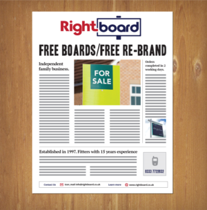 Flyer/email in the style of the front page of a newspaper | Flyer Design by MNM