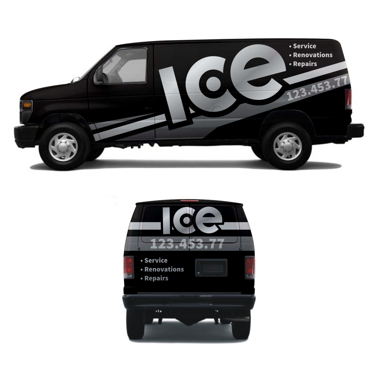 Design de Covering de Véhicule par DG+ pour Ice Keukenmontage | Design #21109599