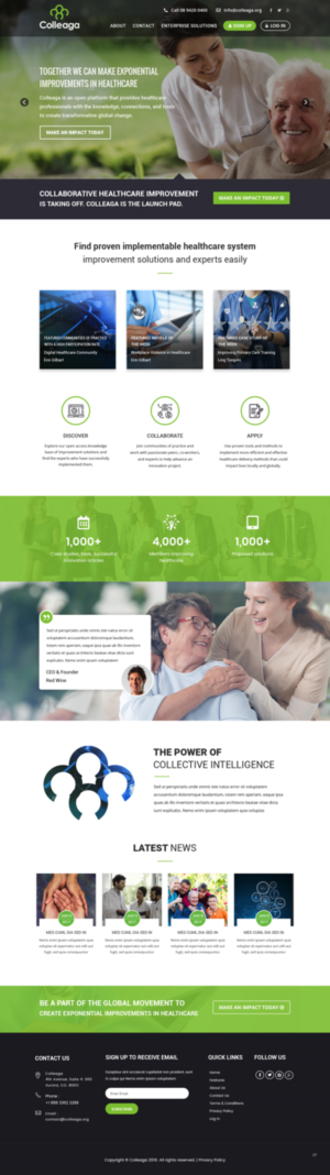 Web-Design von pb für Colleaga | Design: #21185849