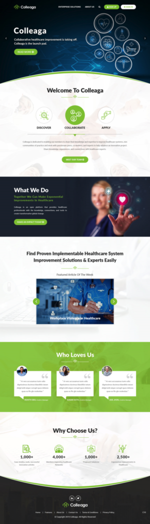 Web-Design von pb für Colleaga | Design: #21185850