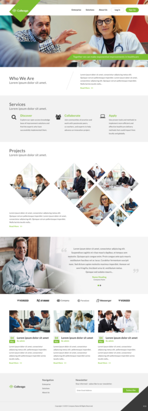 Web-Design von pb für Colleaga | Design: #21185854