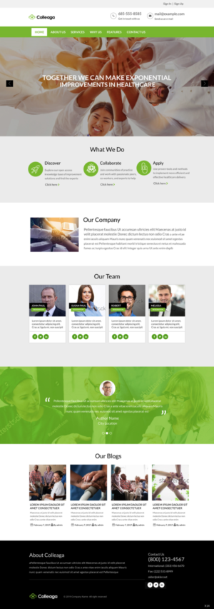 Web-Design von pb für Colleaga | Design: #21185855