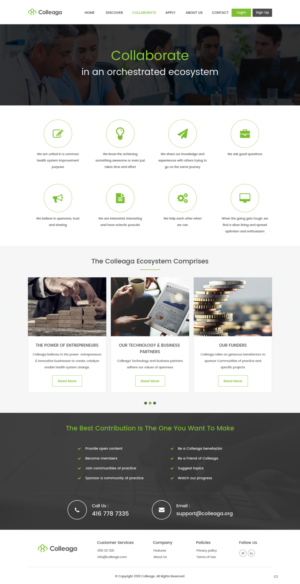 Web-Design von pb für Colleaga | Design: #21355190