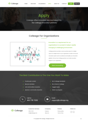 Web-Design von pb für Colleaga | Design: #21355192