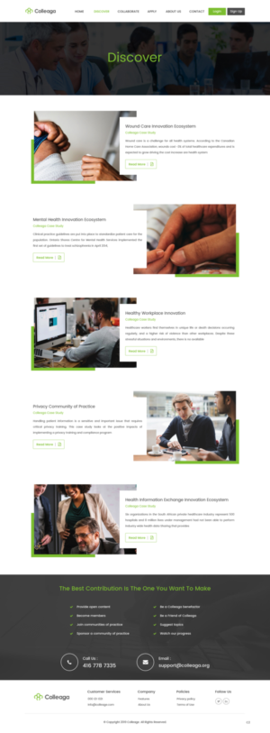 Web-Design von pb für Colleaga | Design: #21355194