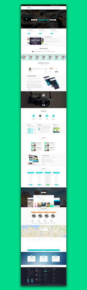 Web Design by Shovon9615 for Colleaga | Design: #21027902