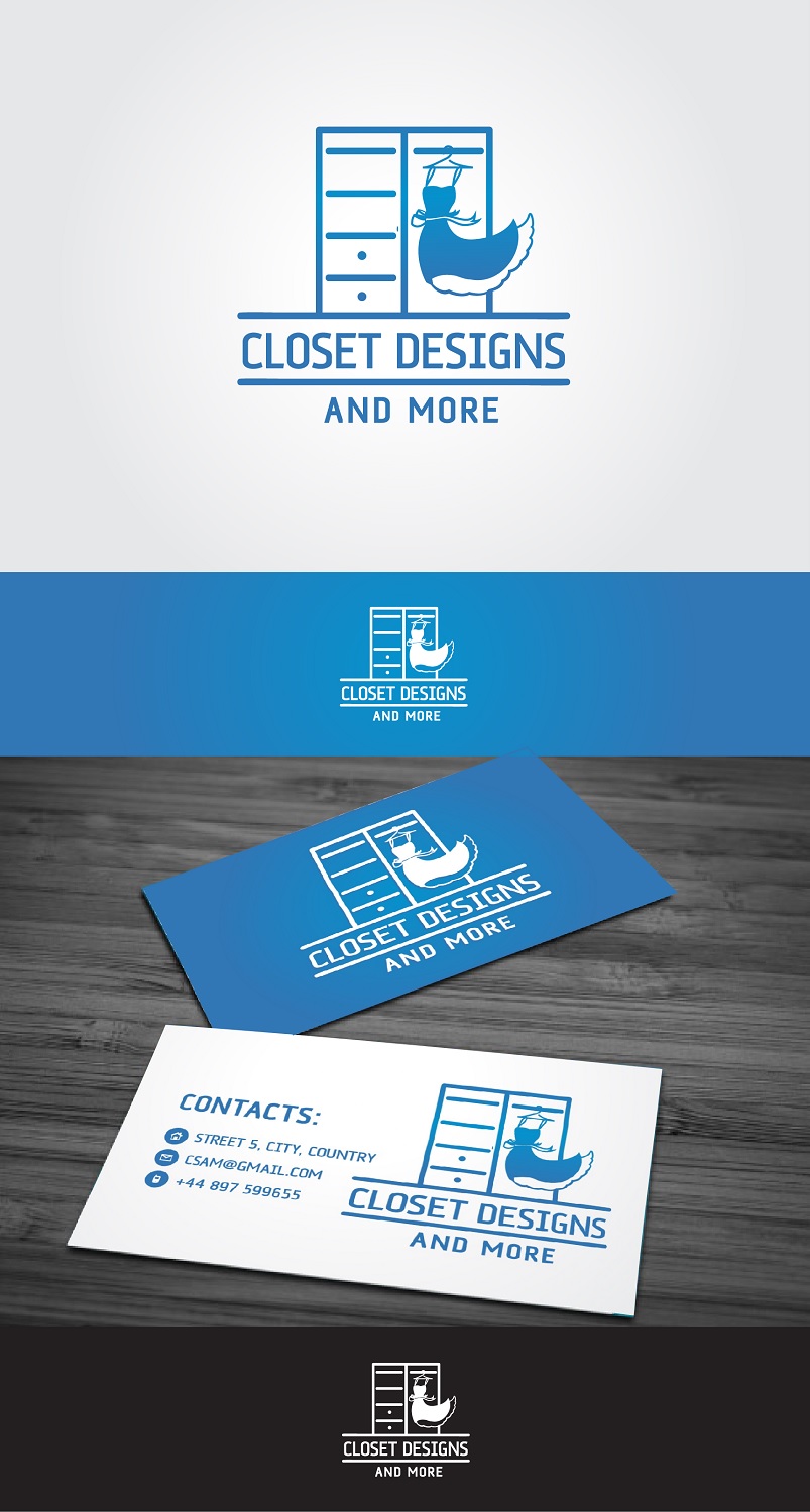 Logo Design by Kira Graphics for Closet Designs and More | Design #21032793
