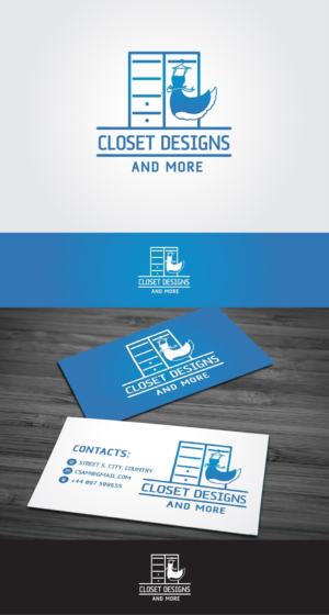Logo Design by ArtyFive DesignStudio for Closet Designs and More | Design #21032793