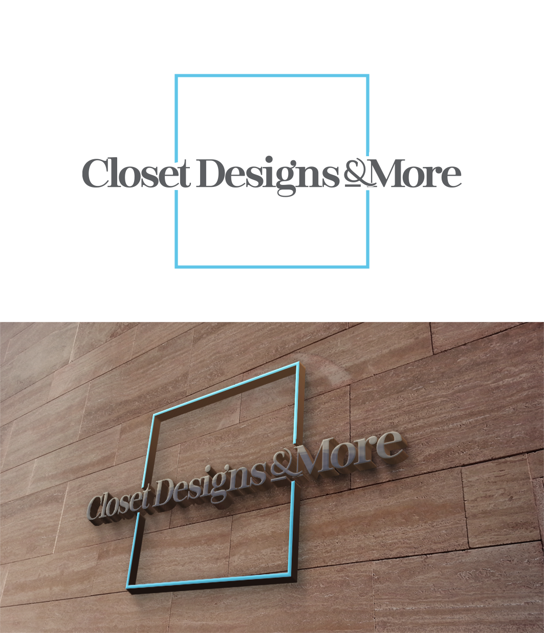 Logo Design by trufya for Closet Designs and More | Design #21053753
