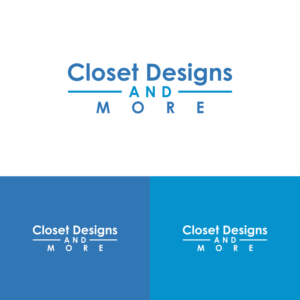 Logo Design by saher khan 2 for Closet Designs and More | Design: #21031132