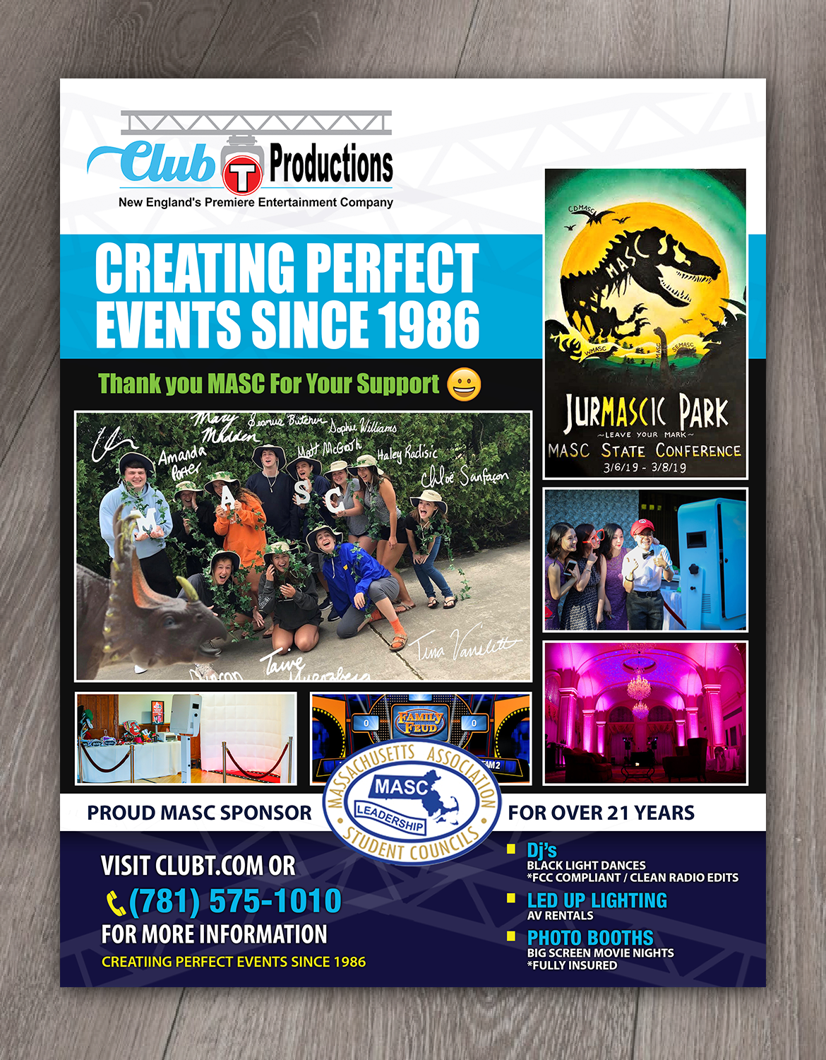 Flyer Design by aspiremedia for Club T Productions, Inc. | Design #21025642