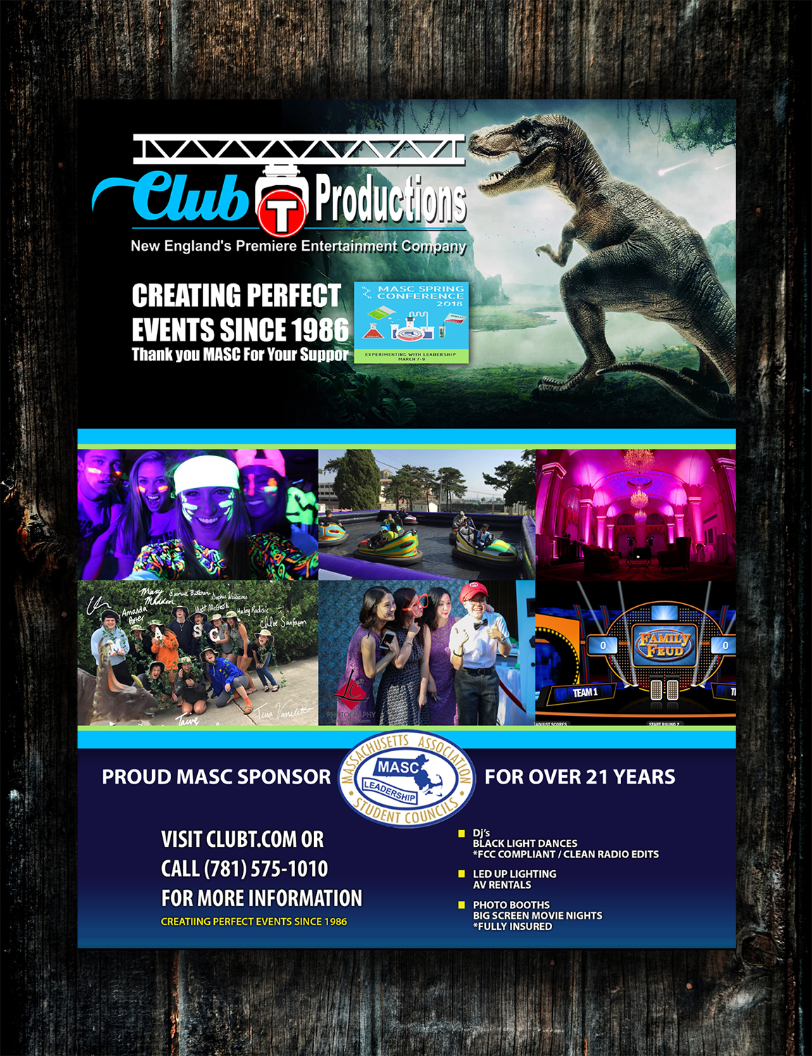 Flyer Design by designersaumya 2 for Club T Productions, Inc. | Design #21024974