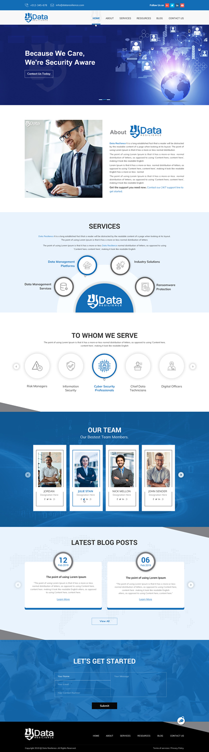Web Design by Sbss for this project | Design #21042662