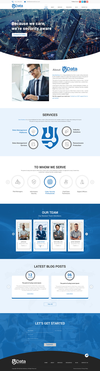 Web Design by Sbss for this project | Design #21044276