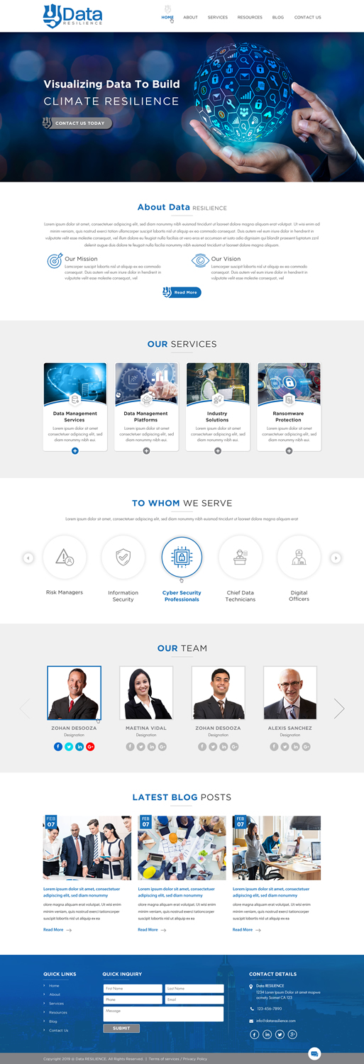 Web Design by Sbss for this project | Design #21095359