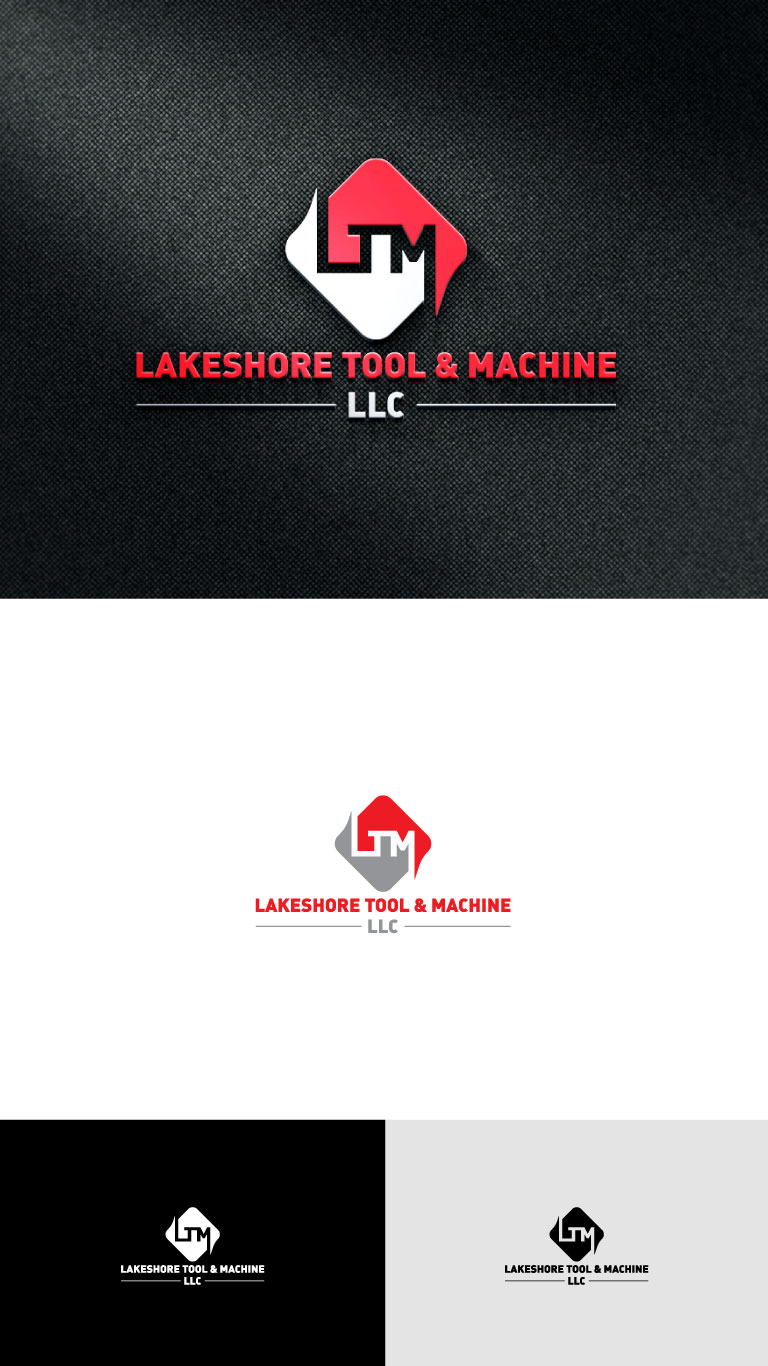 Logo-Design von AnteMeridiem für Lakeshore Tool & Machine, LLC | Design #21037643