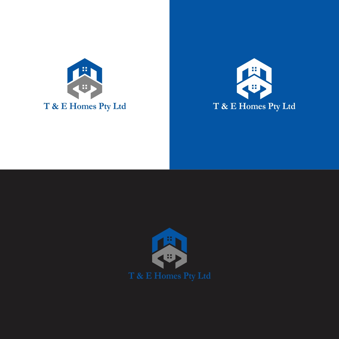 Logo-Design von DangHyang für T & E Homes Pty Ltd | Design #21052861