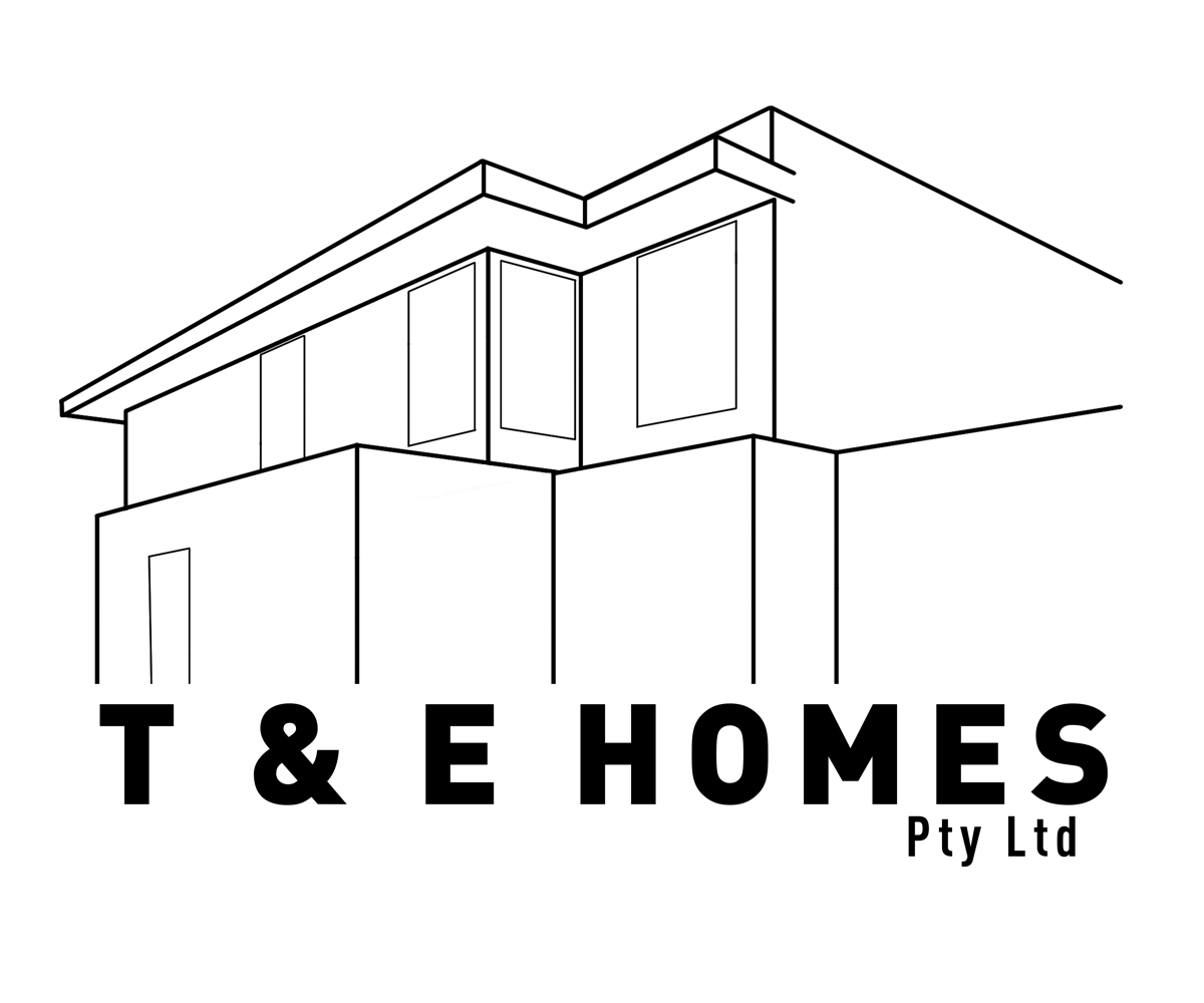 Logo Design by Exl-Design for T & E Homes Pty Ltd | Design #21102790