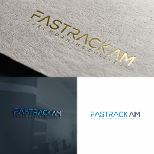 Main Logo: FASTRACK AM, Tag Line "Free Morning Delivery"  | Logo Design by tejo