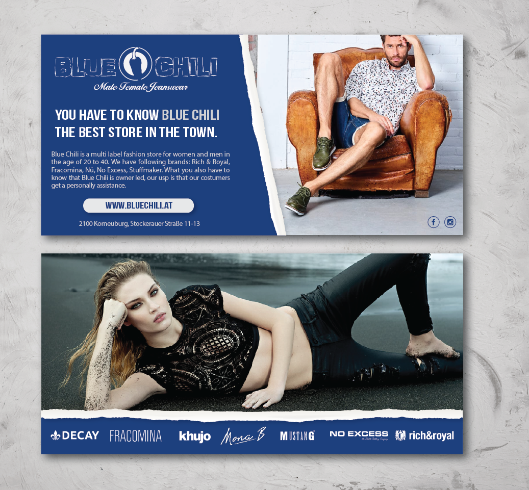 Design de Flyer par alex989 pour Blue Chili  | Design #21057880