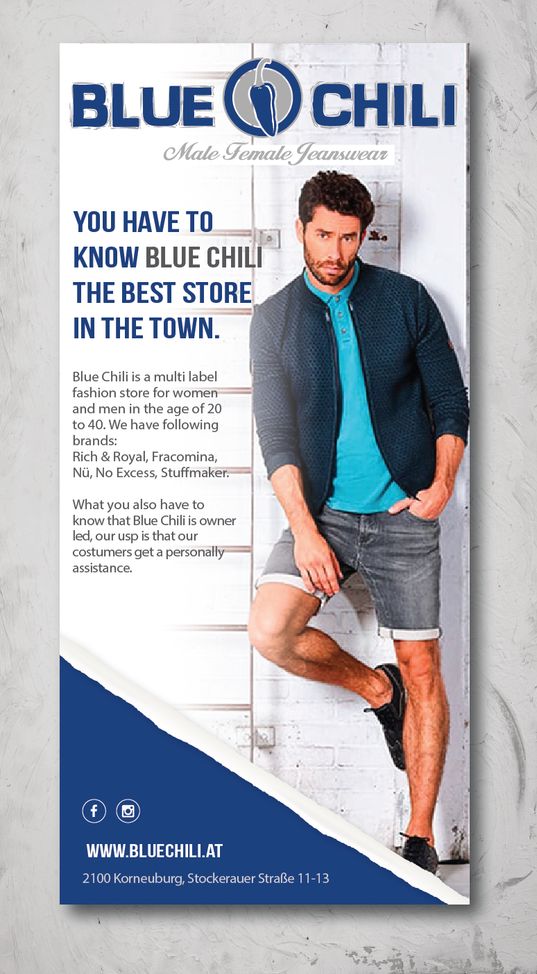 Flyer Design by alex989 for Blue Chili  | Design #21058018