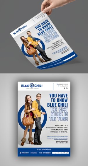 Flyer Design by ecorokerz for Blue Chili  | Design #21036444