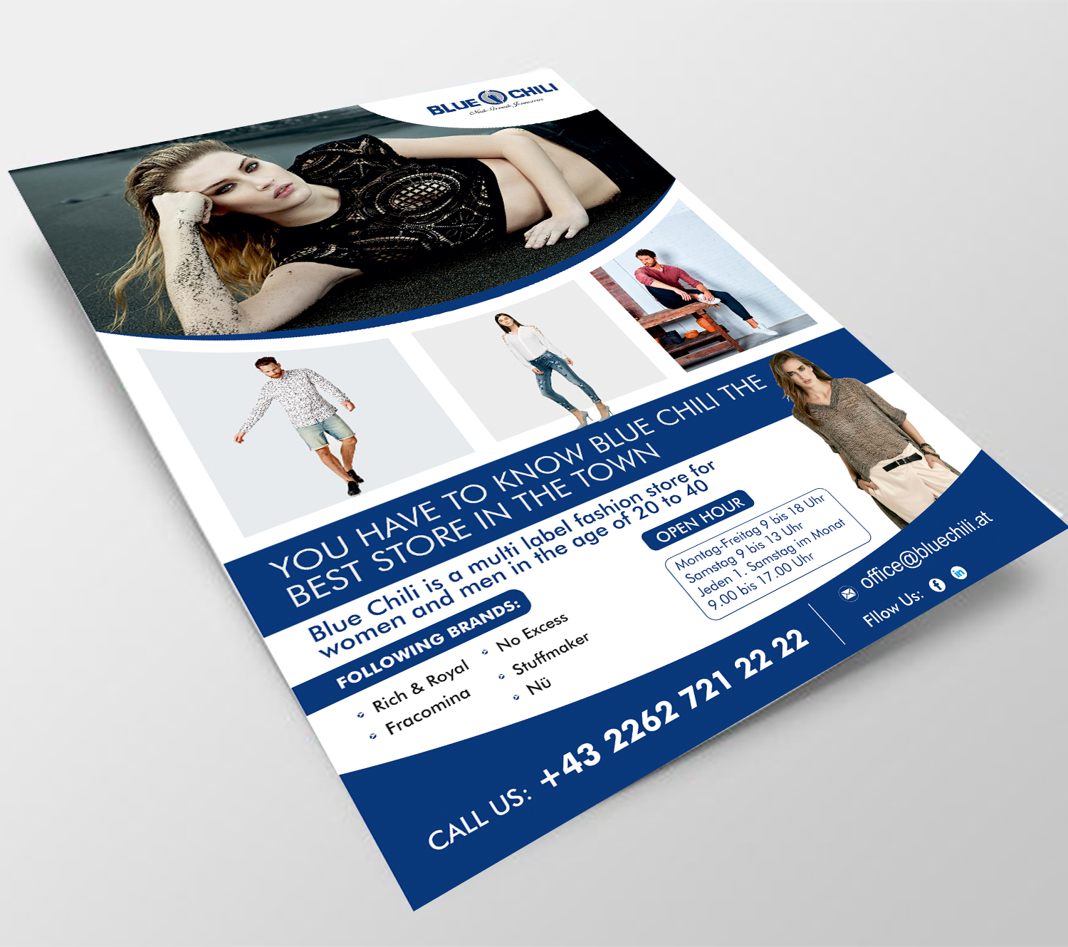 Flyer Design by ecorokerz for Blue Chili  | Design #21036830