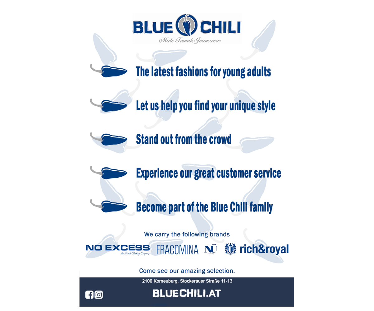 Flyer Design by GoldRushPub for Blue Chili  | Design #21032587